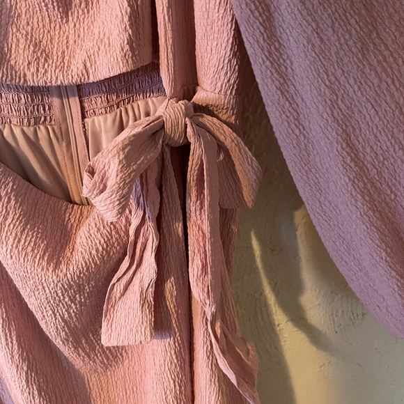 ASTR Cut Out Wrap Dress With Slit - Picture 6 of 8